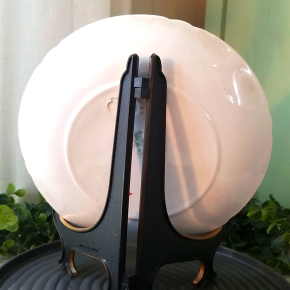 Victorian Lady Antique Plate - Picture 5 of 10